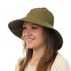 Leinenhut mit breiter Krempe 2025 &ndash; Armygr&uuml;n